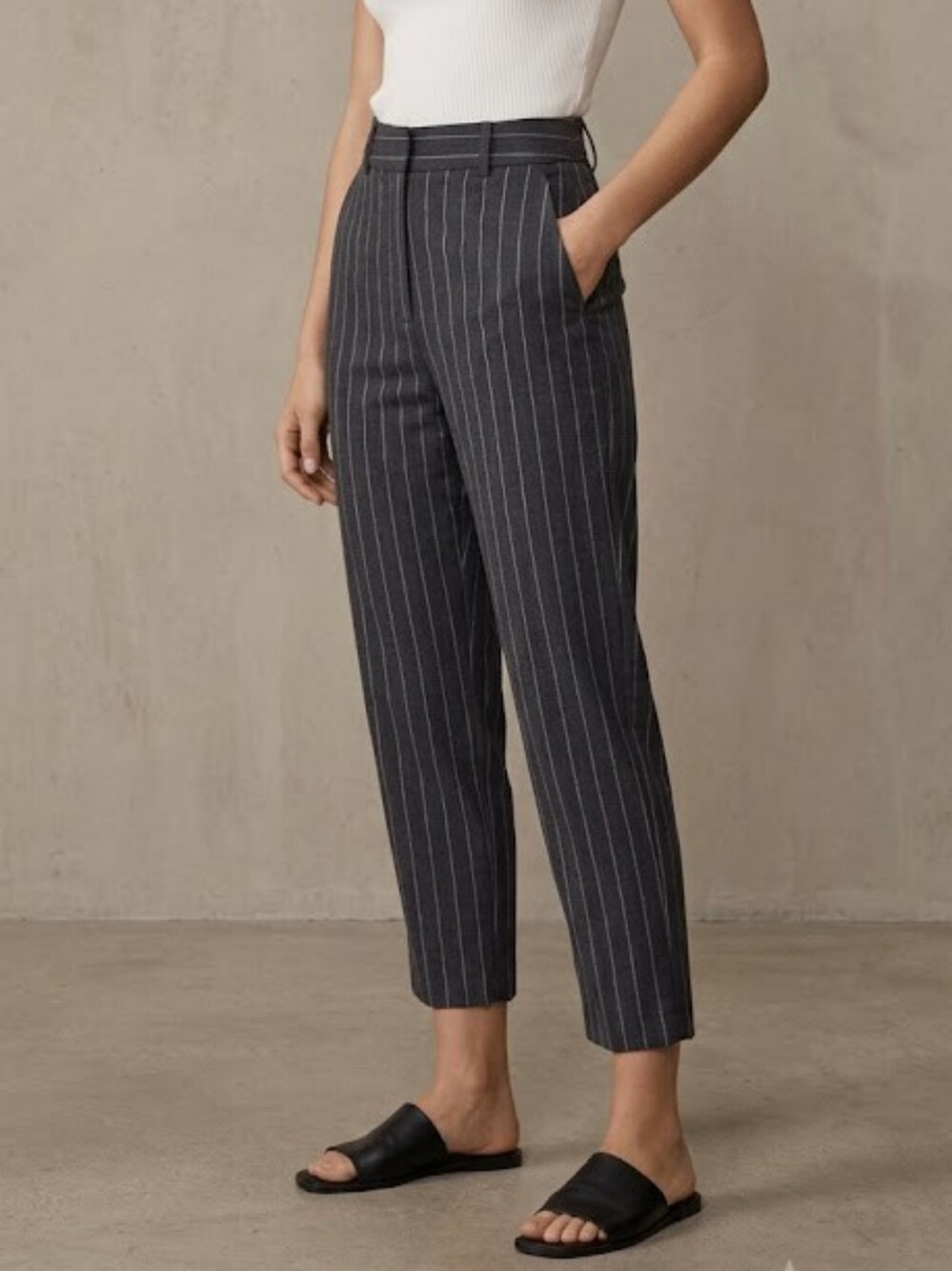 ARITZIA Wilfred Jallade Pinstripe Pant